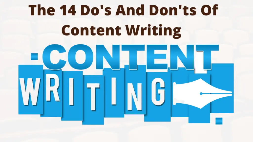 Do's And Don'ts Of Content Writing, dos and donts of content writing, dos and don'ts of content writing