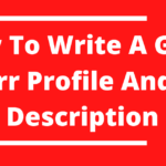 How To Write A Good Fiverr Profile And Gig Description