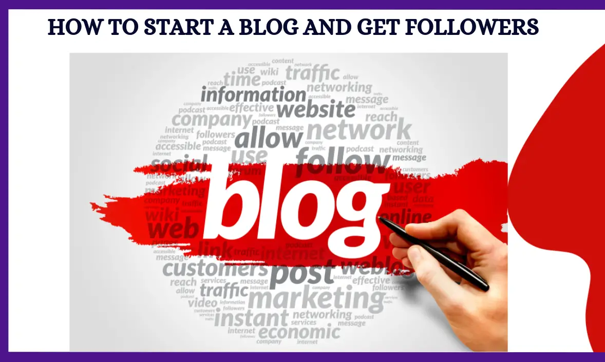 How To Start A Blog And Get Followers