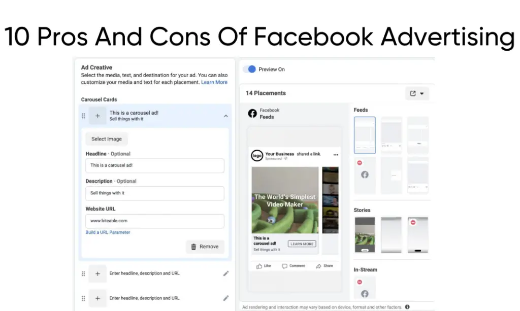 Pros And Cons Of Facebook Advertising