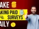 Taking Surveys And Get Paid