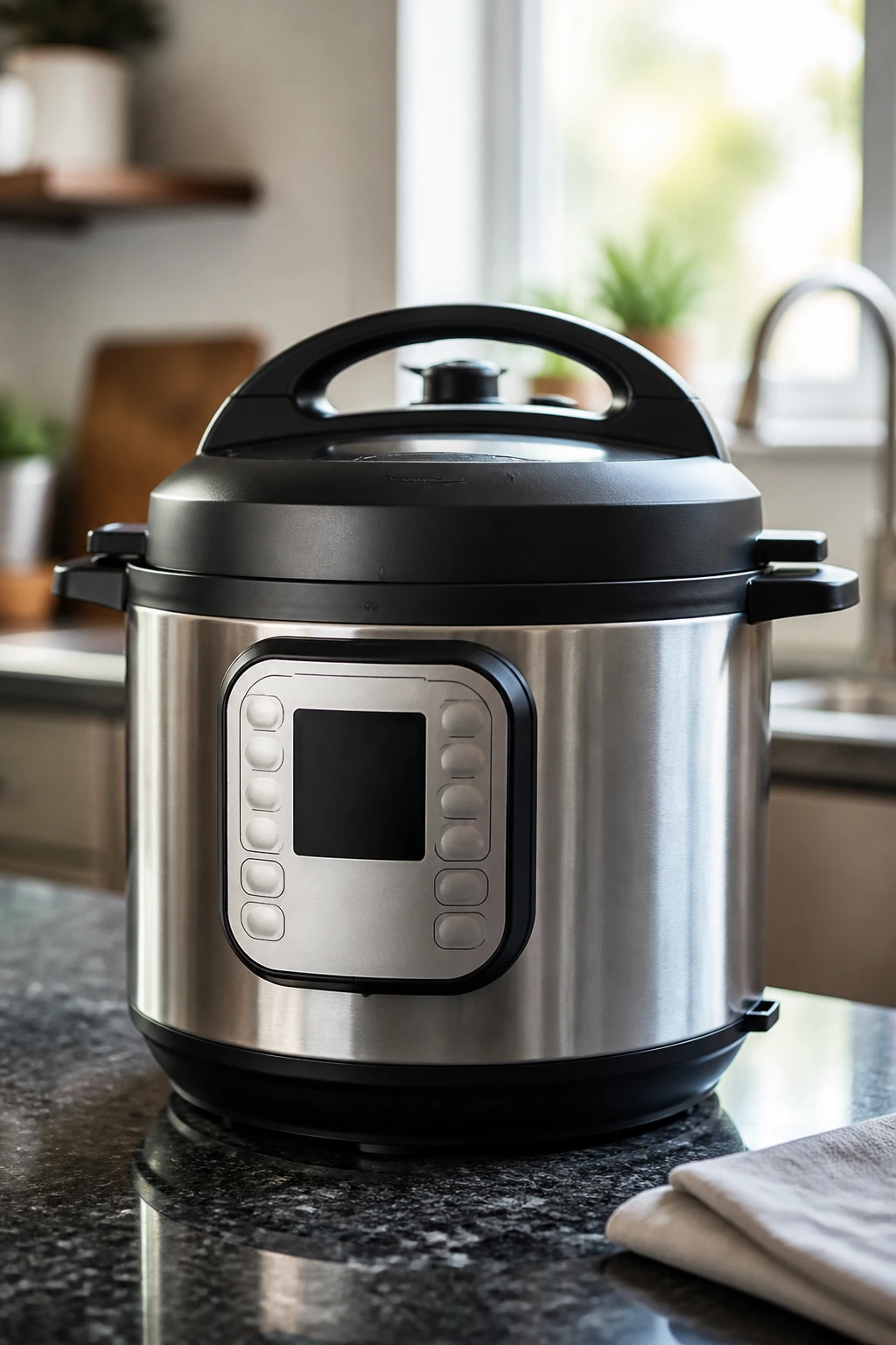 Instant Pot on kitchen counter