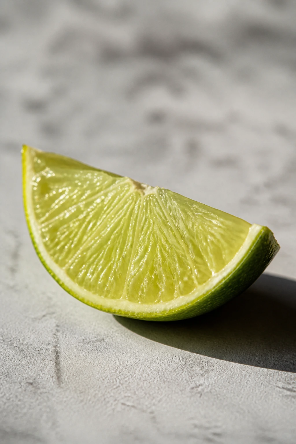 Lime wedge close-up highlighting flavor booster