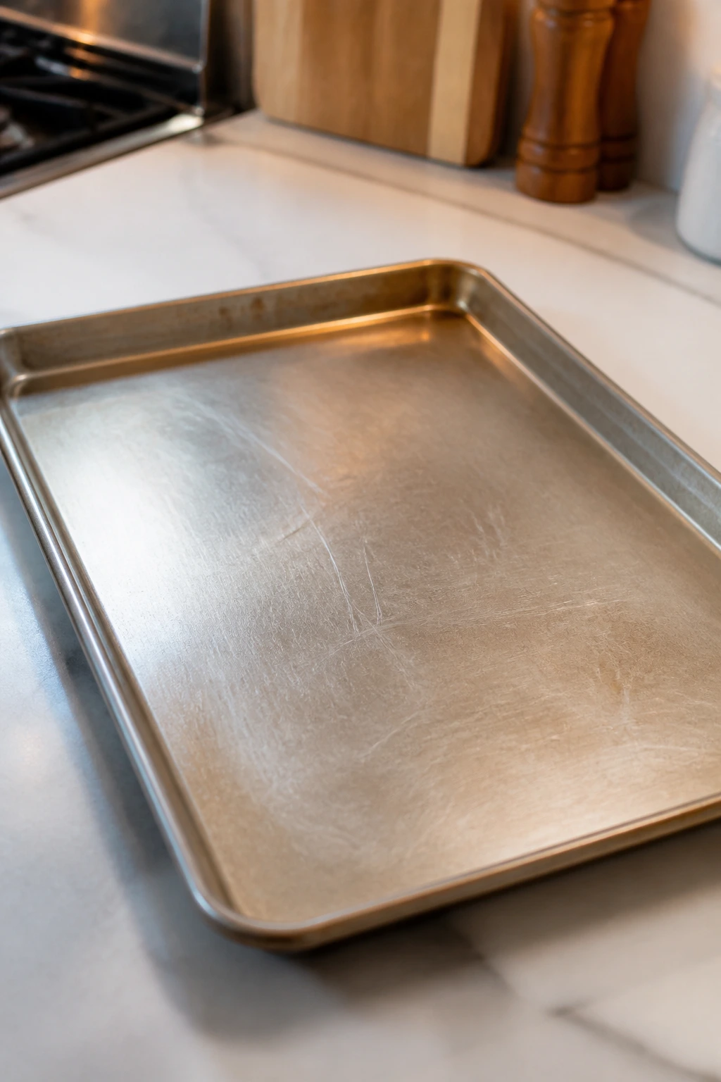 Rimmed baking sheet as core essential equipment