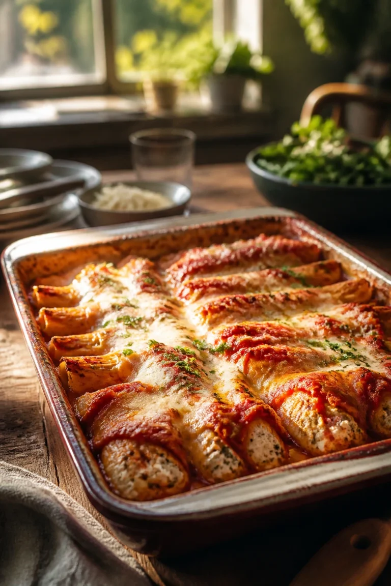 12 Manicotti Dinners for Sunday Suppers