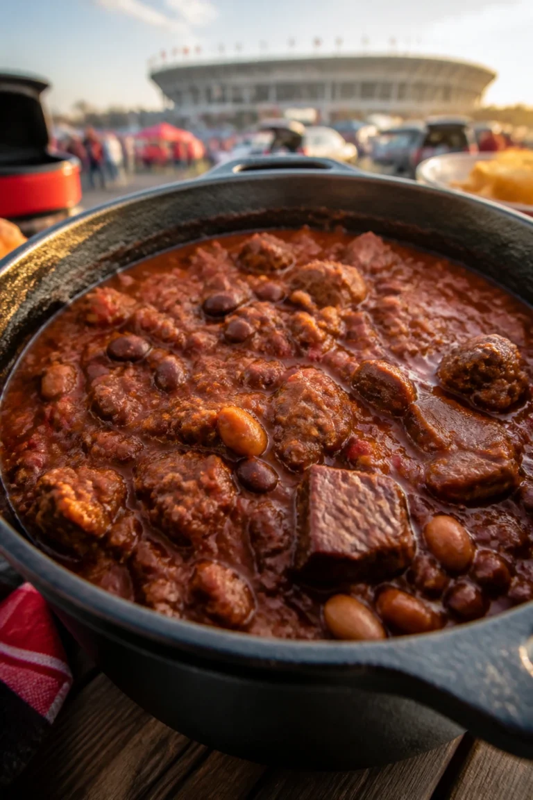 12 Chili Dinners for Game Day Crowds