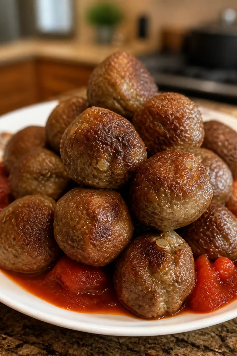 24 Homemade Italian Meatballs for Pasta Night