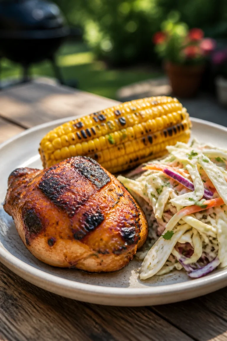 Charred Easy BBQ Dinner for Backyard Cookouts