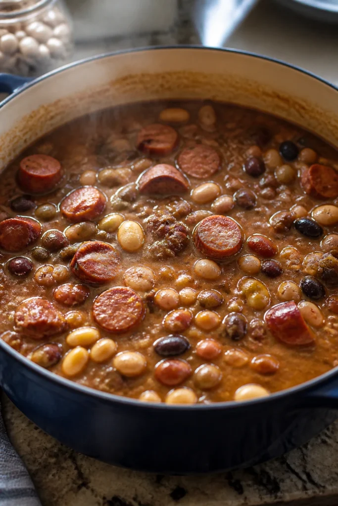 Comforting 15 Bean Soup Recipe with Sausage Recipe