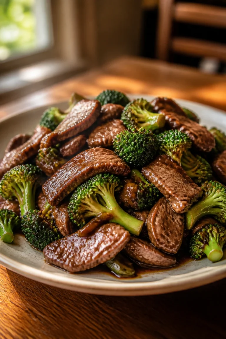 Comforting High Protein Beef and Broccoli Recipe