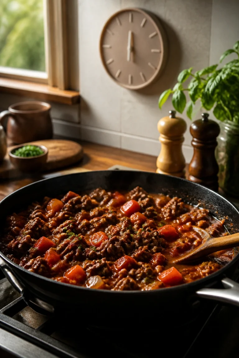 Juicy Beef Skillet for a Hearty Dinner