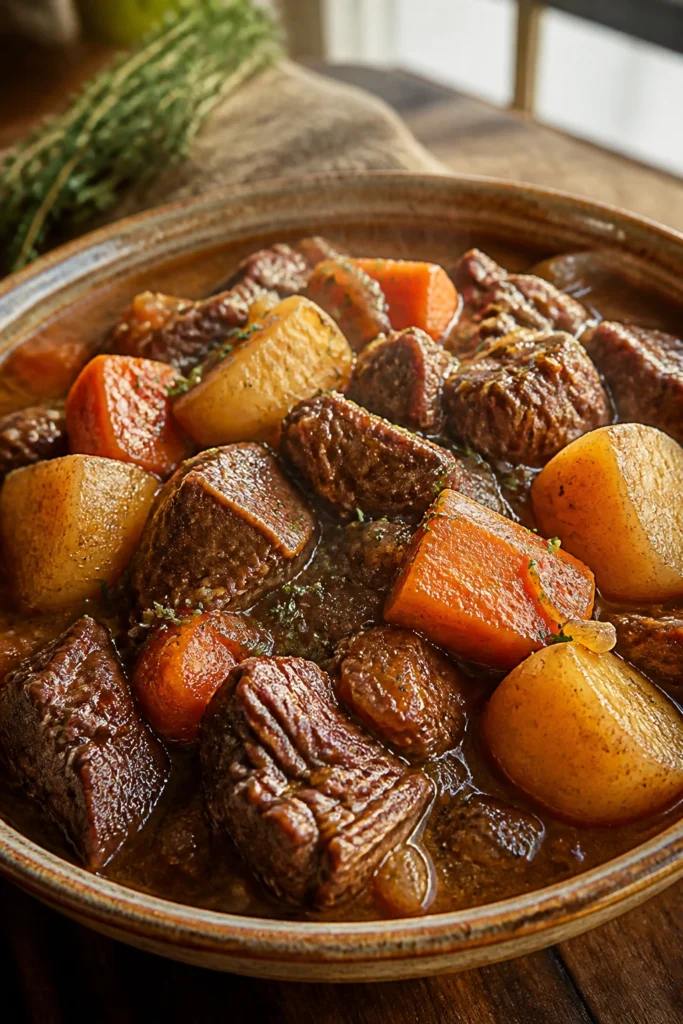 Set-and-Forget Slow Cooker Beef Stew You Can Set and Forget