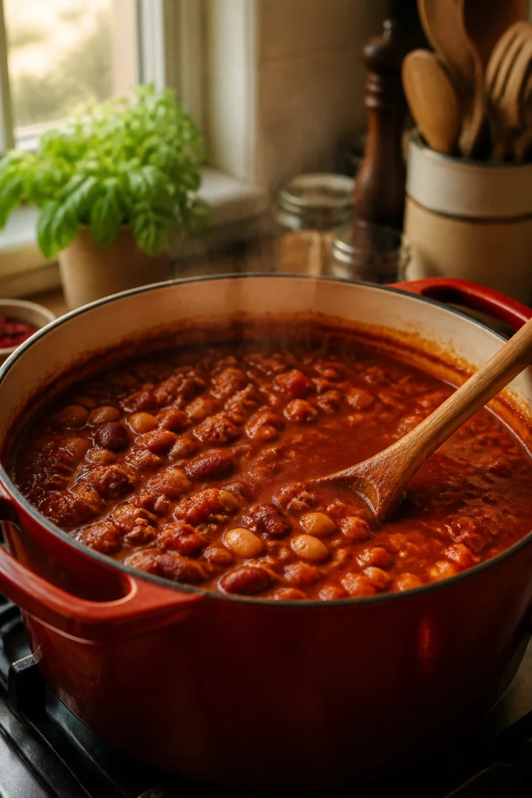 Hearty Calabrian Chili for Cold Winter Nights