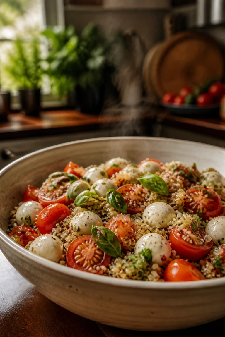 Authentic Caprese Quinoa Like Nonna Used to Make