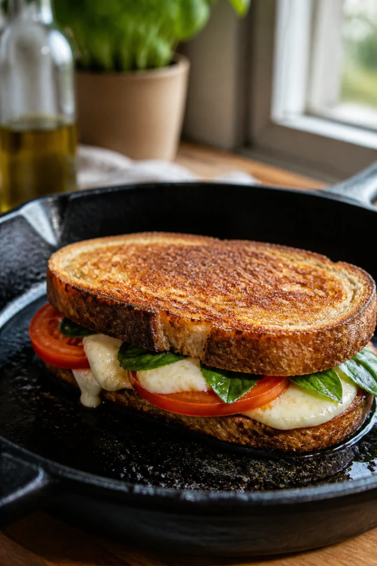 Rustic Caprese Sandwich Like Nonna Used to Make