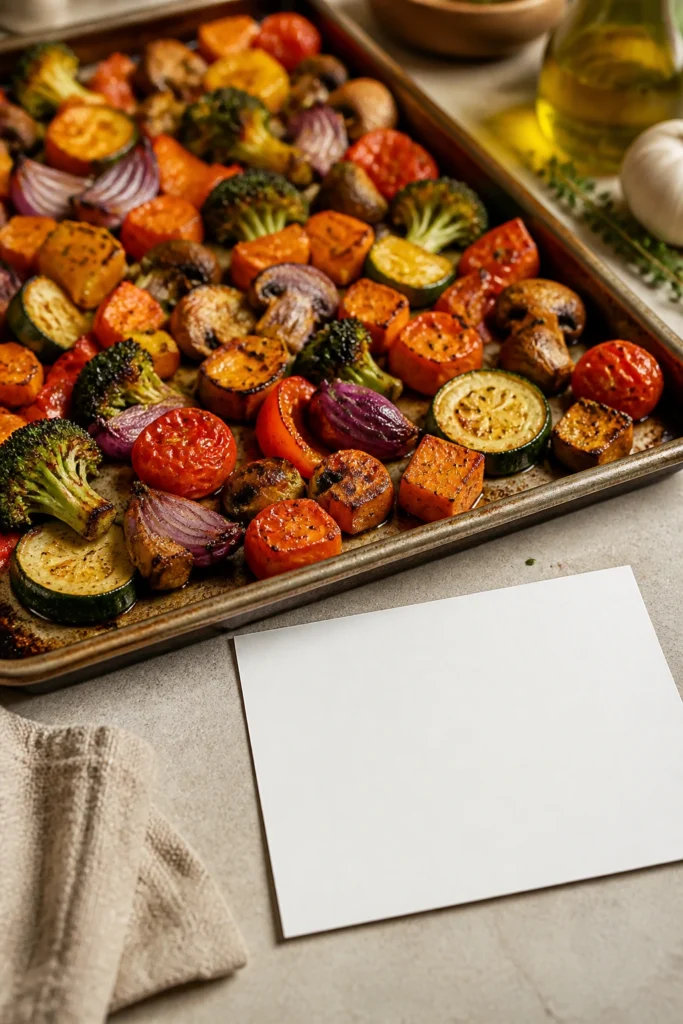 Caramelized Colorful Veggies for a Healthy Dinner