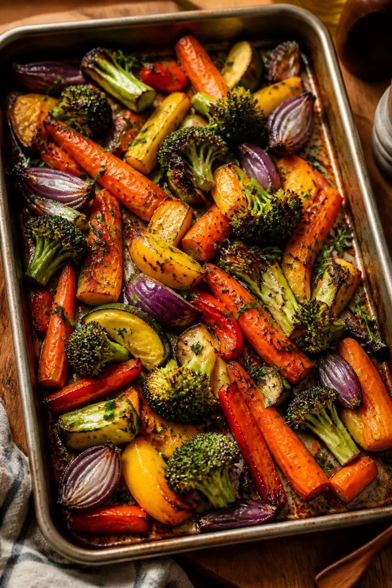 Caramelized Colorful Vegetables for a Healthy Dinner