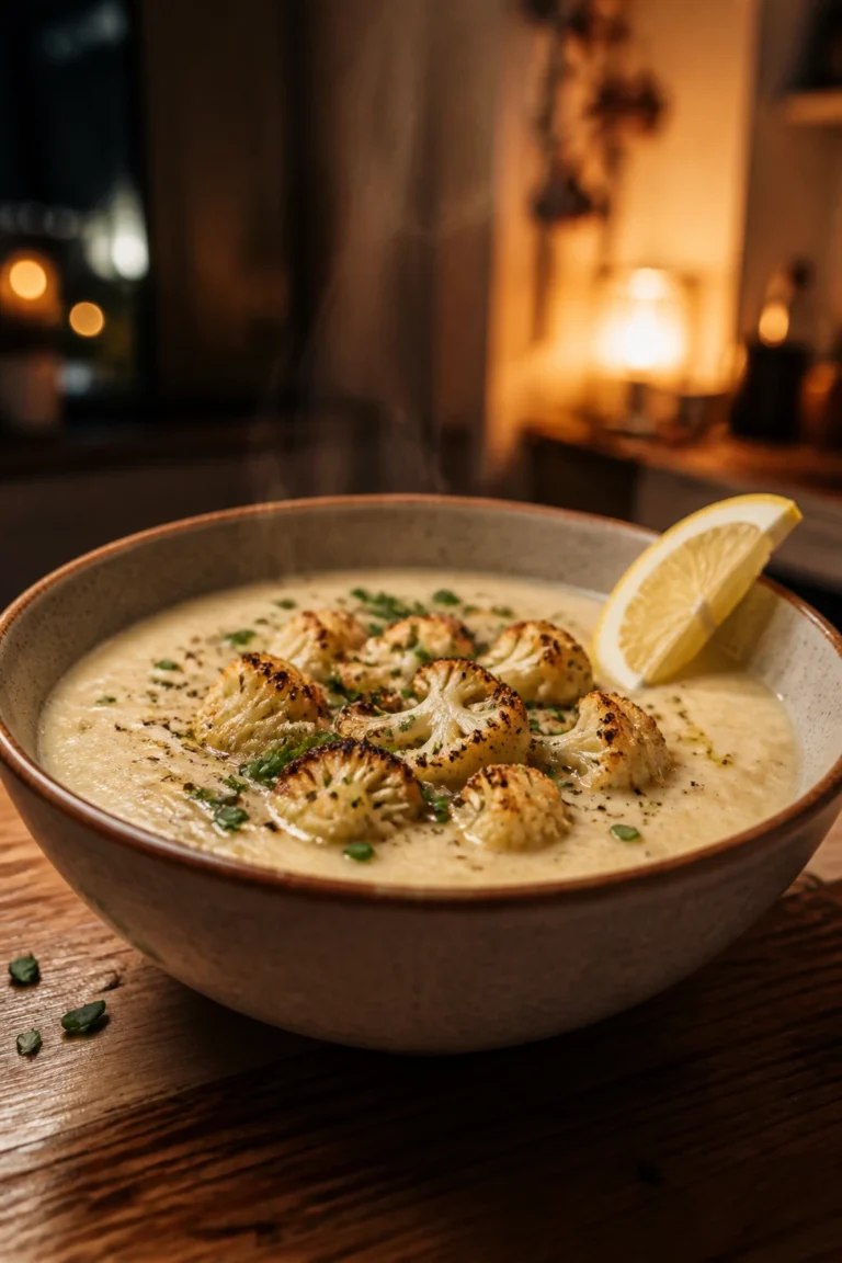 Cozy Cauliflower Soup for Cold Winter Nights