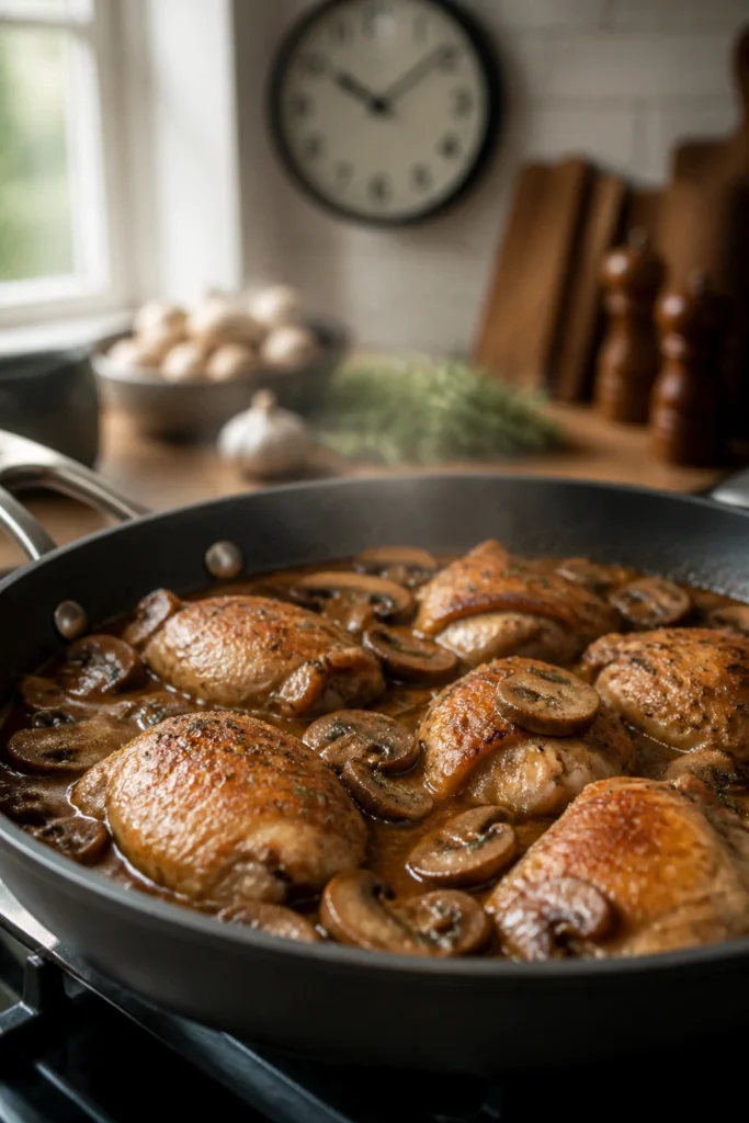 Tender Chicken and Mushroom for Weeknight Dinners