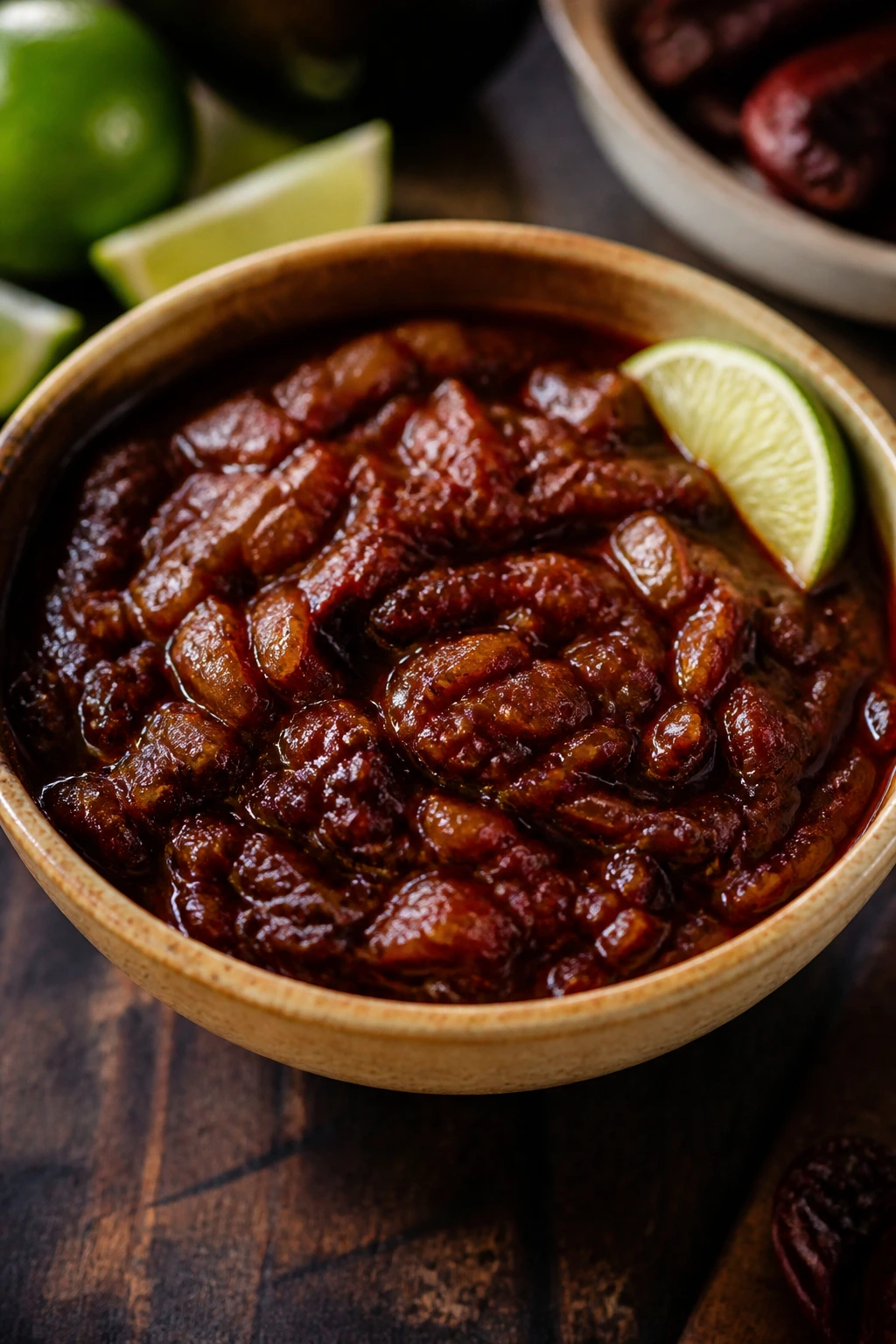 Chipotle onion sauce close-up highlighting smoky flavor