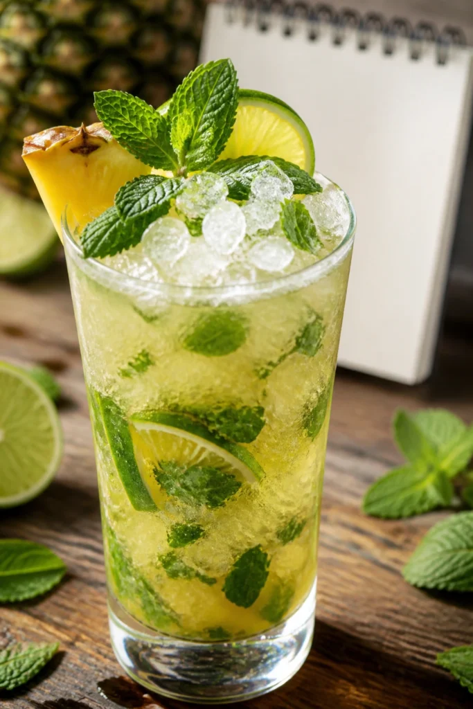 Tropical Coconut Mojito for Summer Sipping