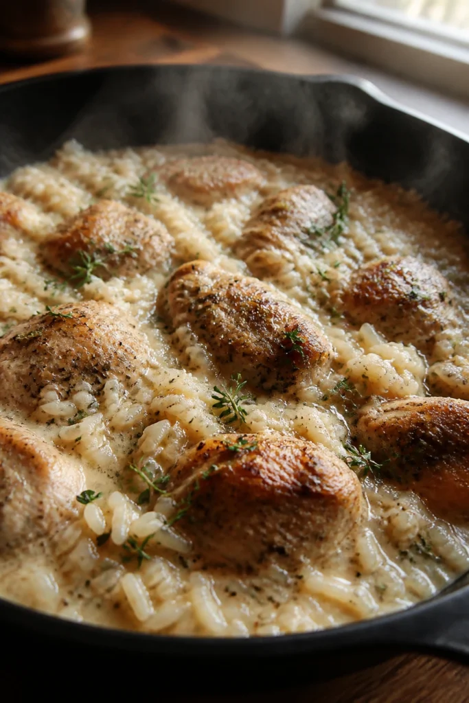 Creamy Chicken and Rice for Weeknight Dinners