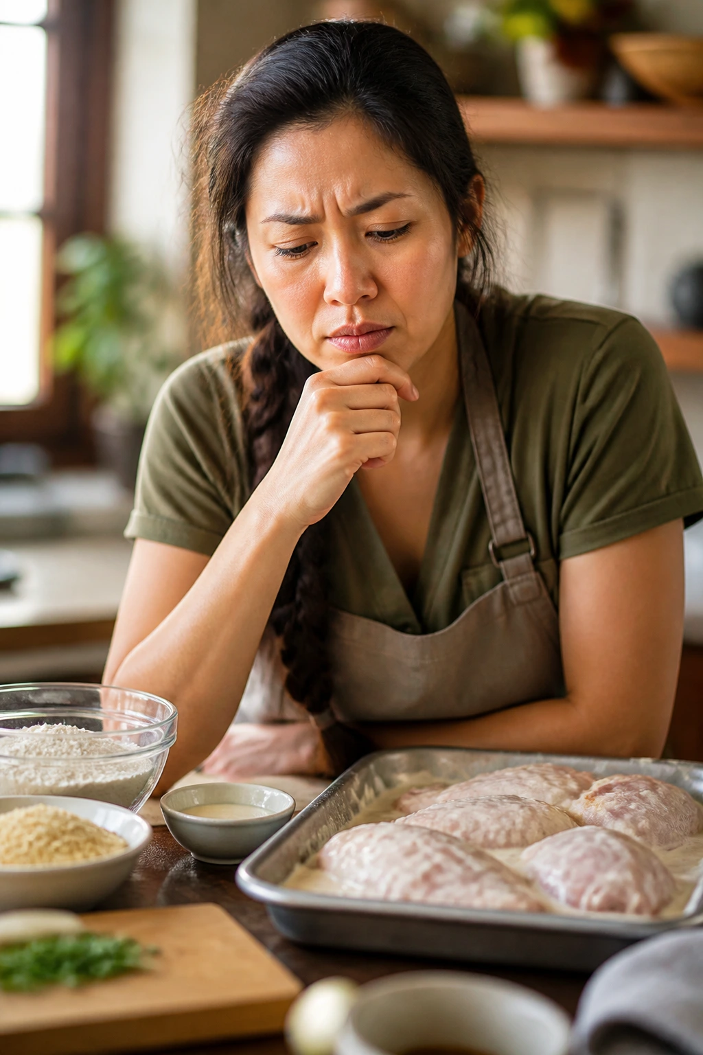 Real home cook thinking about crispy yogurt chicken questions