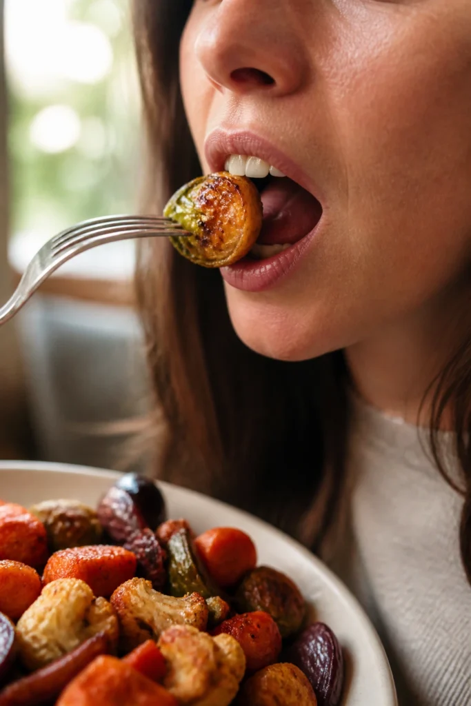 Roasted Vegetarian Comfort Food for a Healthy Dinner