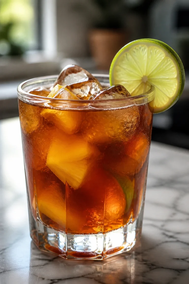Tropical Iced Tea for Summer Sipping