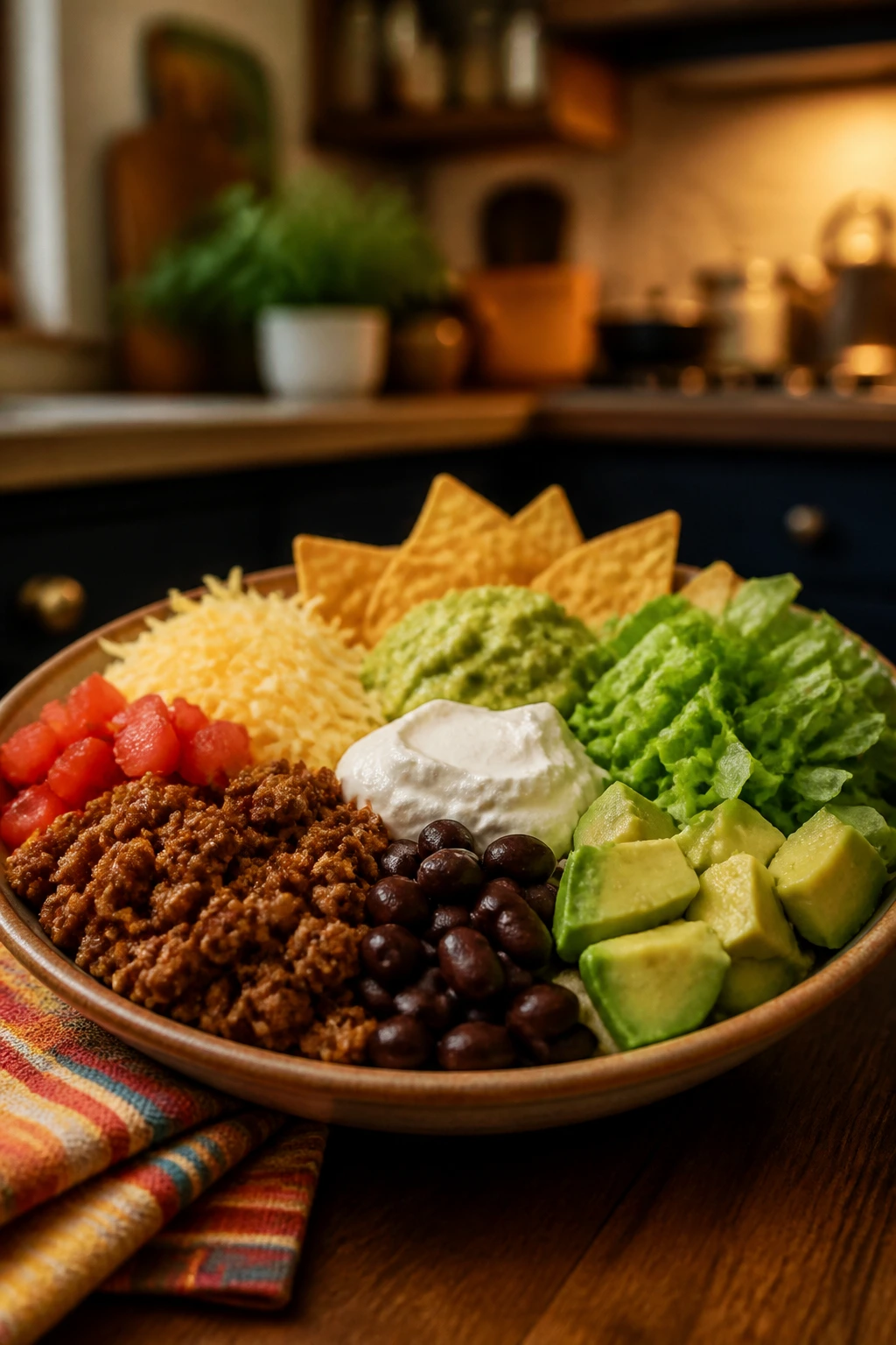 Colorful plate showing gluten-free and veggie-forward meal variations
