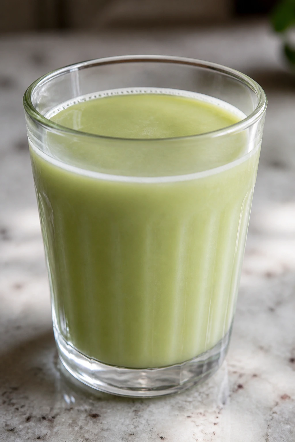 Pale thin smoothie glass illustrating common mistakes