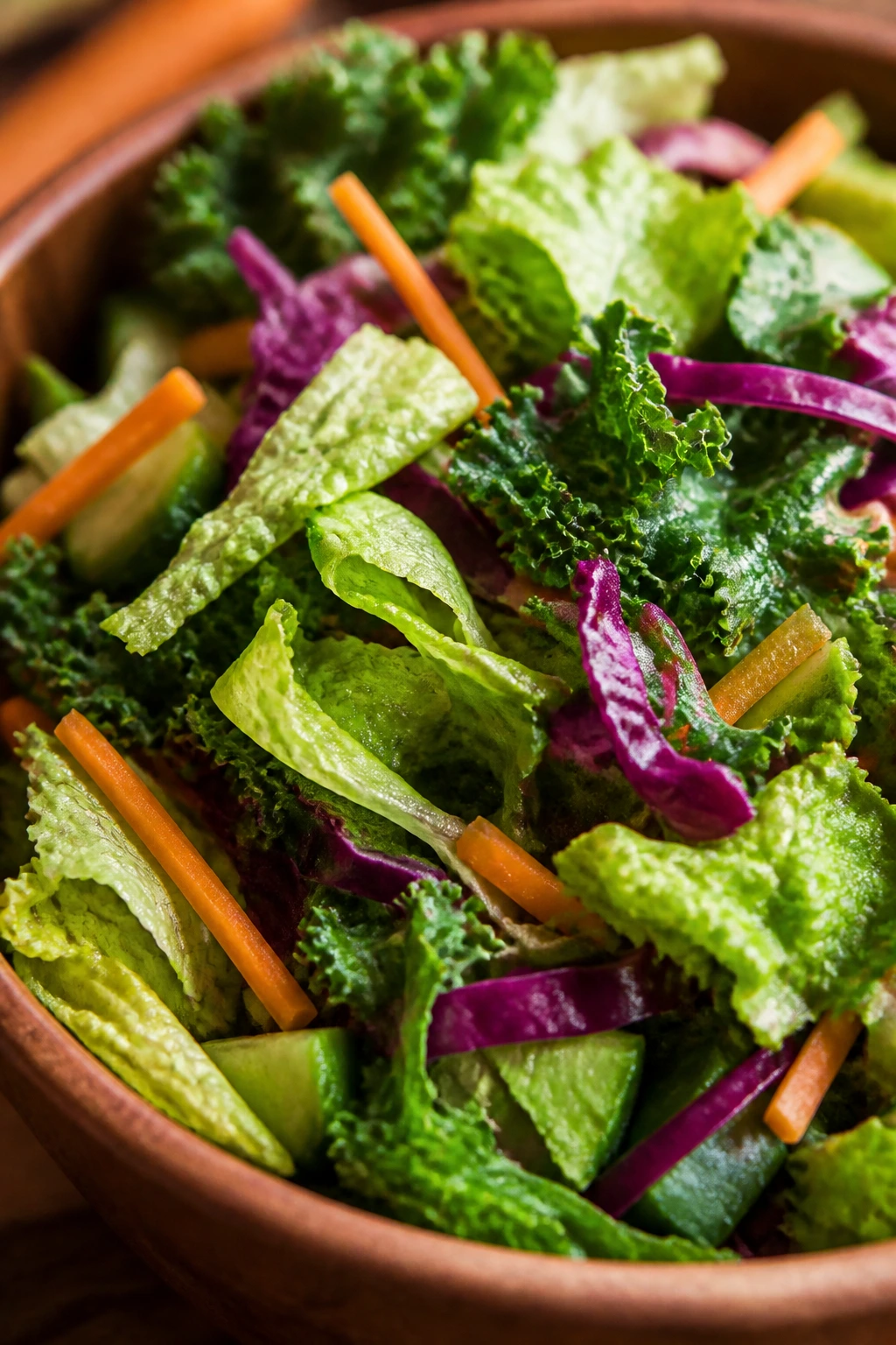 Close-up of salad ingredients arranged to show why each component earns its place.
