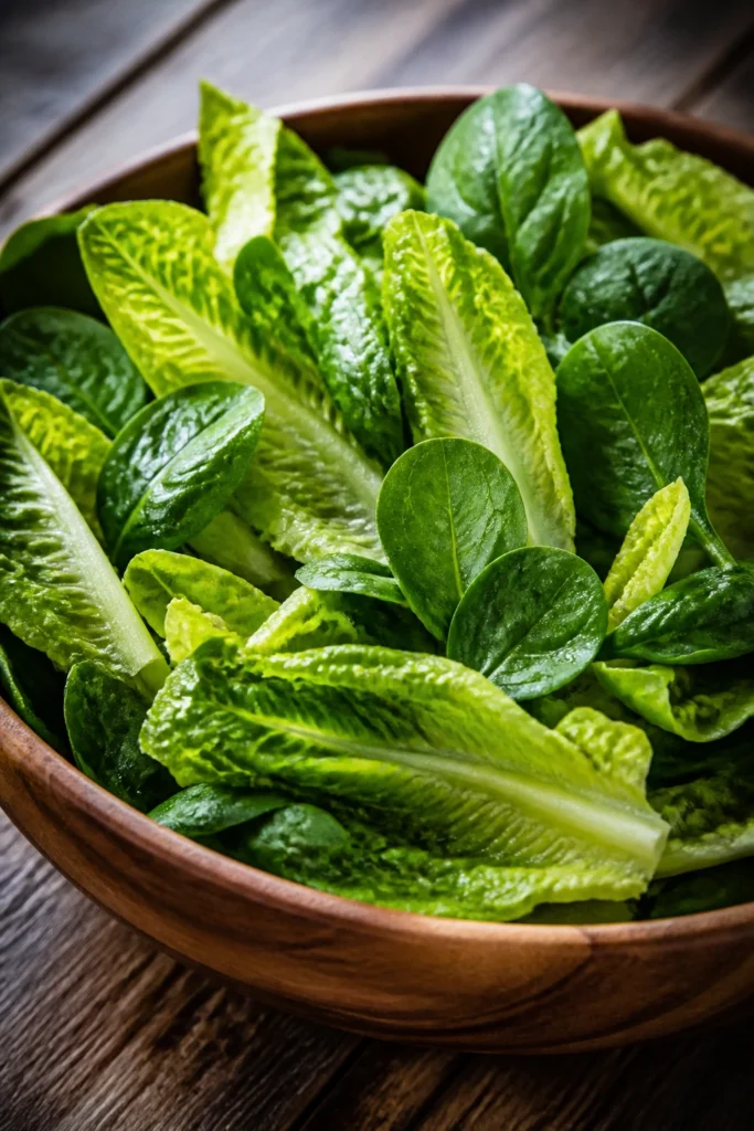 Light Salad with Homemade Dressing