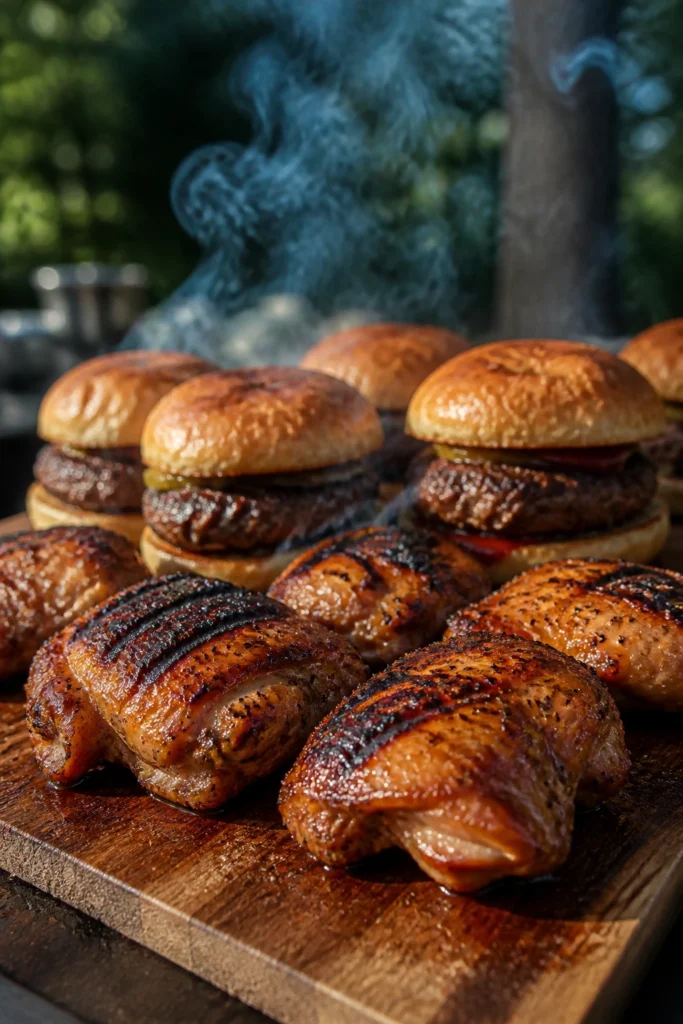 Smoky Kids BBQ Party for Backyard Cookouts