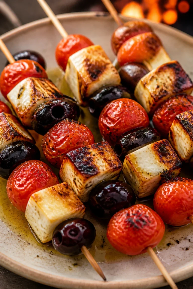 24 Veggie Skewers for Meatless Monday