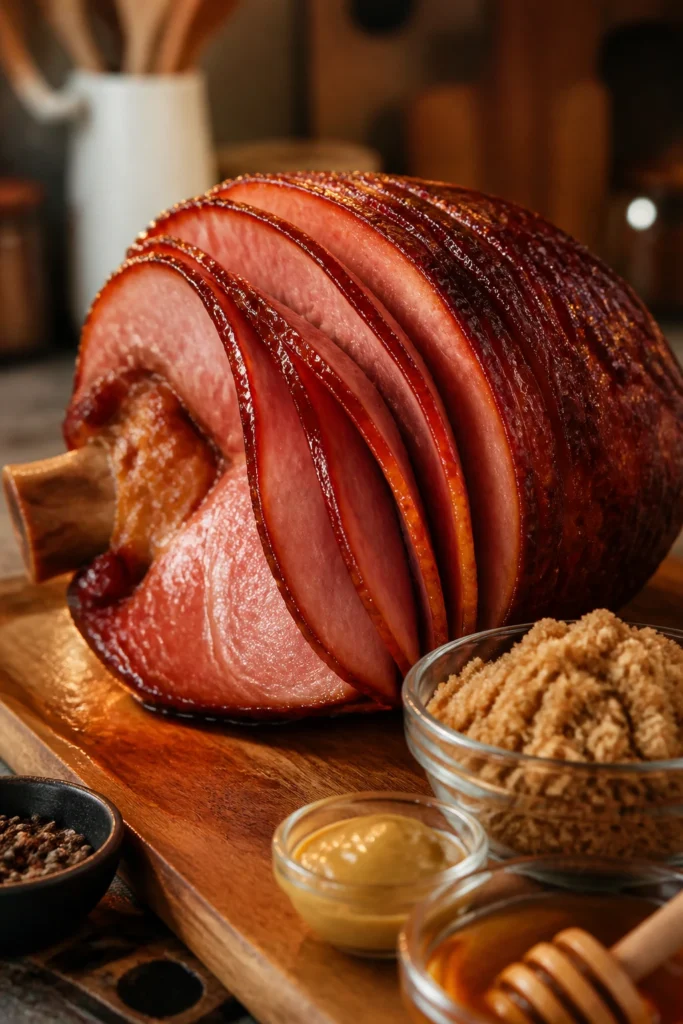 Tender Ham Glaze with Brown Sugar Glaze