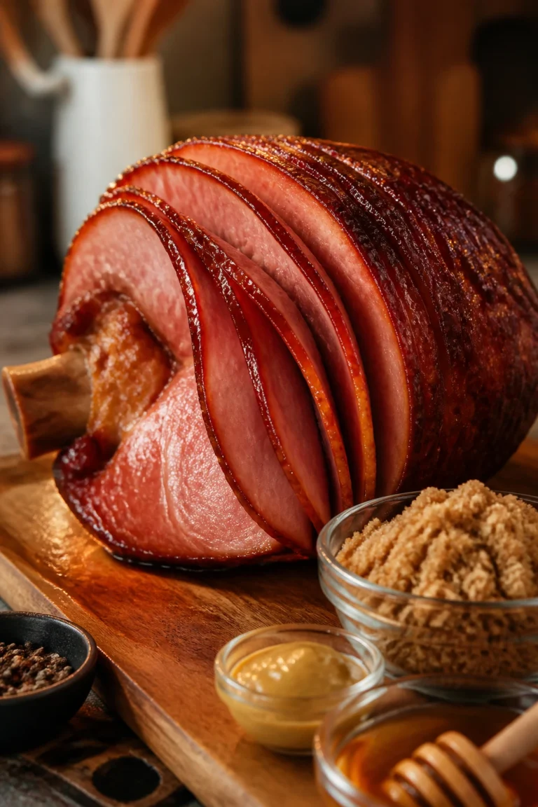 Tender Ham Glaze with Brown Sugar Glaze