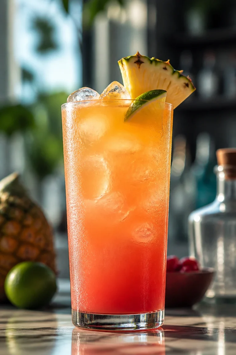 Fruity Malibu Cocktail for Summer Sipping
