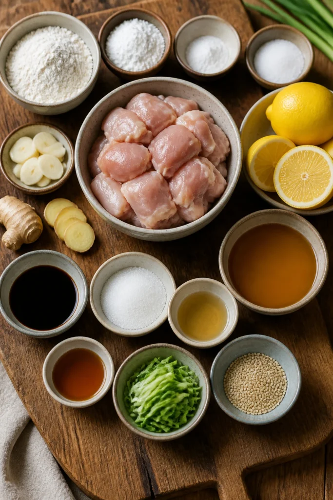 Aromatic Chinese Lemon Chicken Better than Takeout