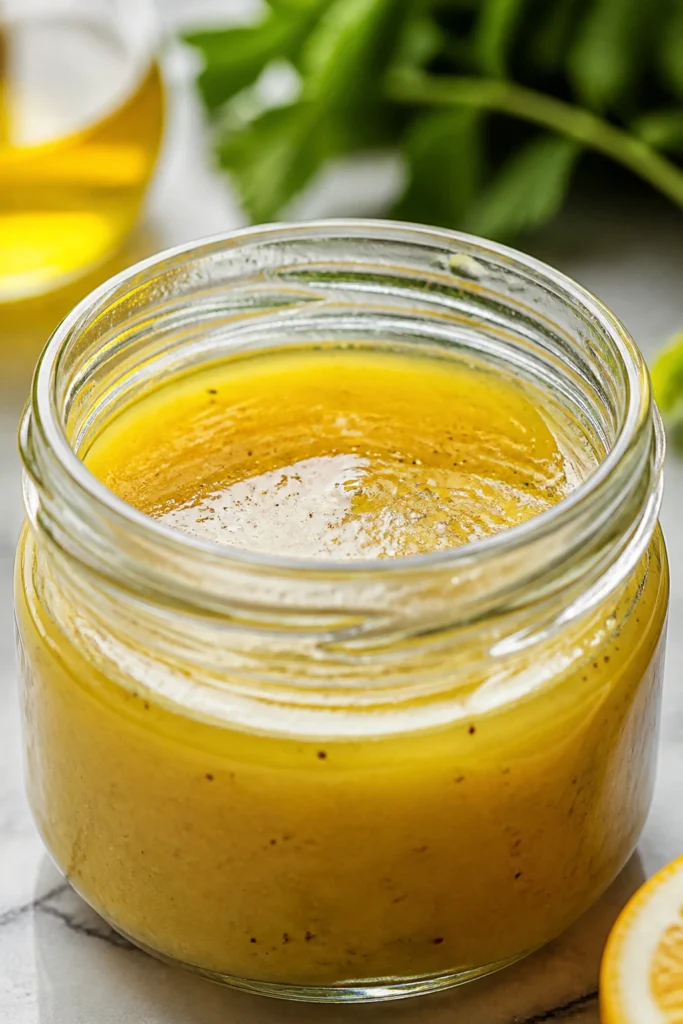 Zesty Simple Green Salad with Homemade Dressing