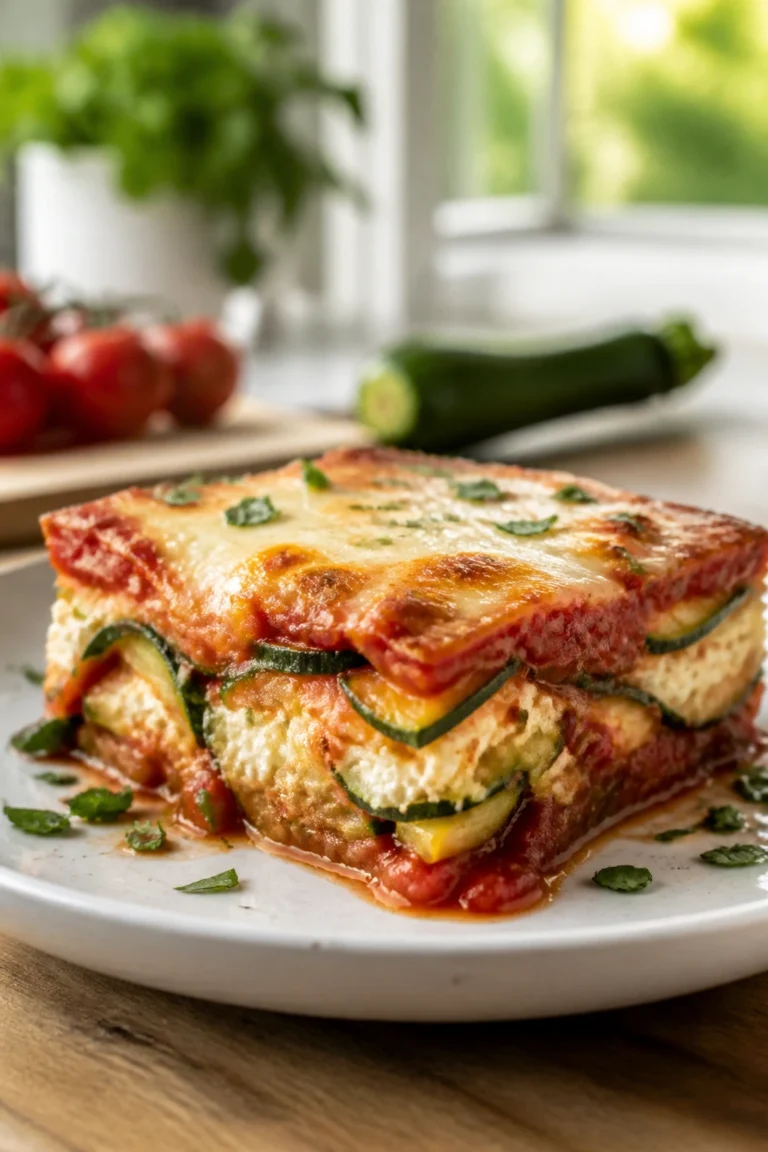 Light Healthy Zucchini Under 500 Calories