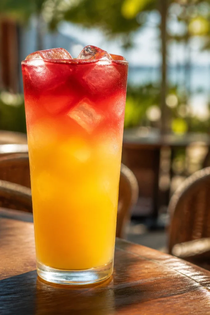 Classic Malibu Bay Breeze Cocktail for Summer Sipping