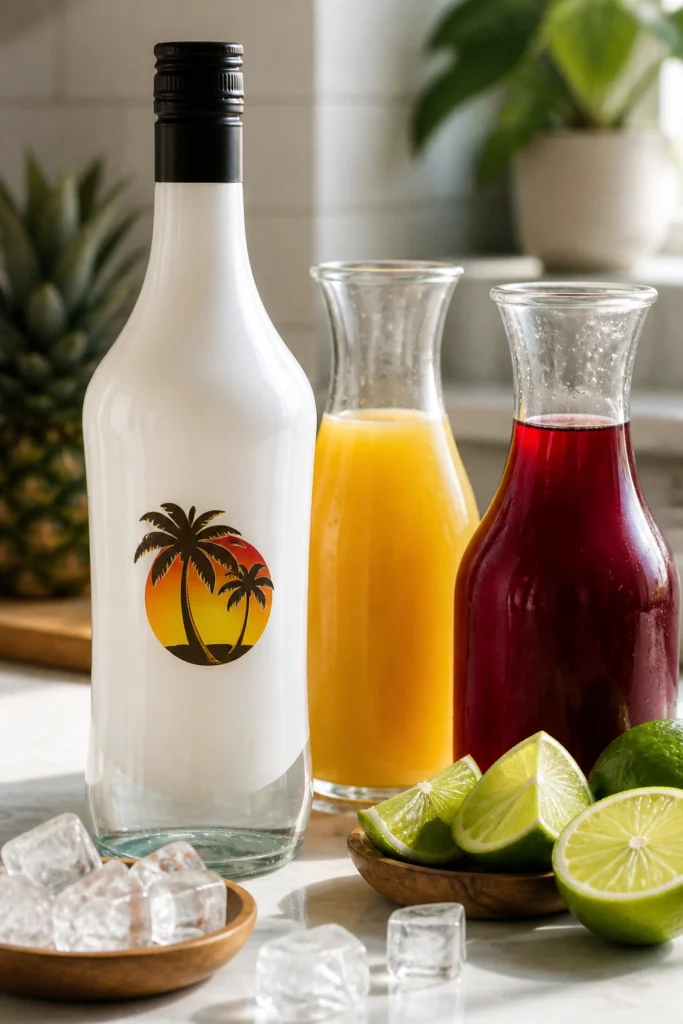 Classic Malibu Breeze Cocktail for Summer Sipping