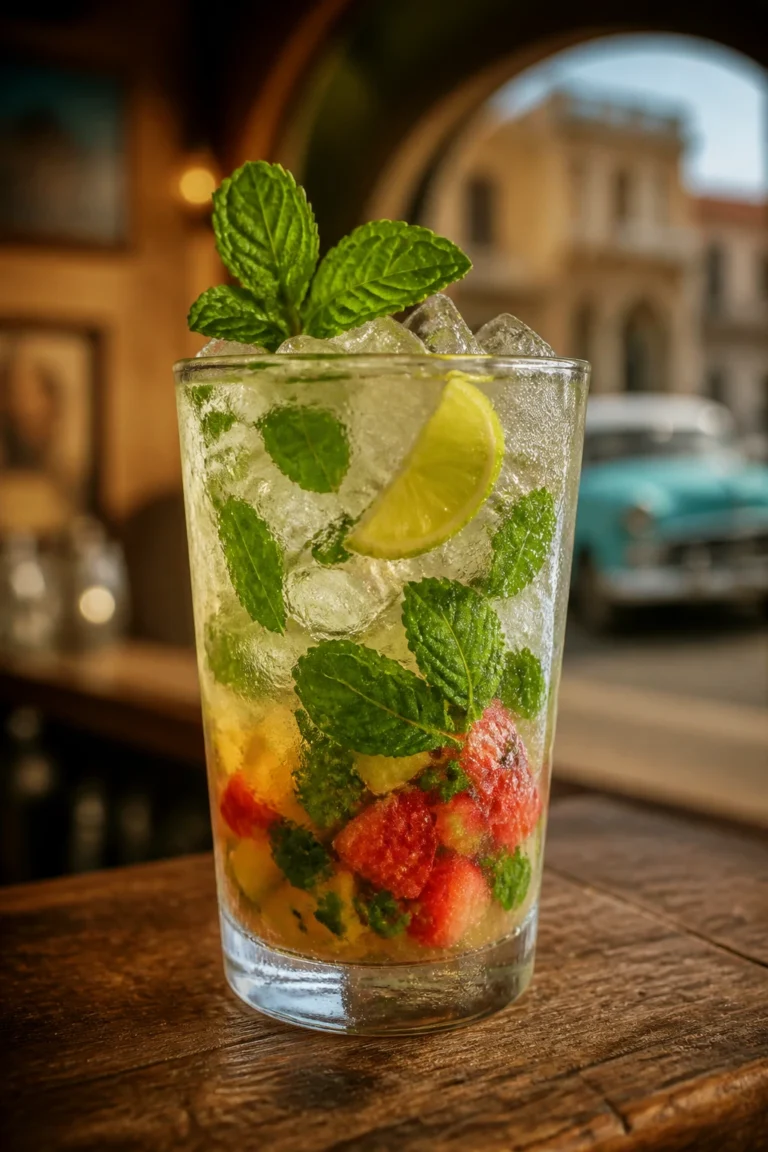 Fruity Mojito for Summer Sipping
