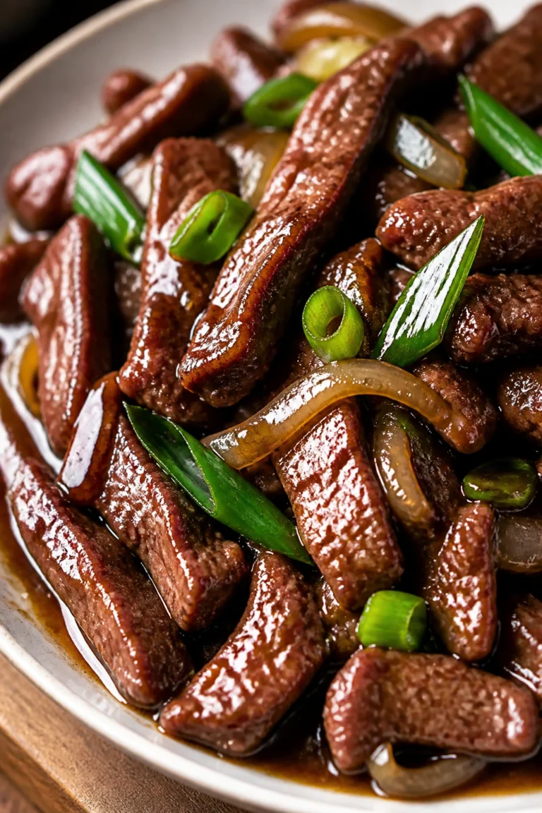 Juicy Mongolian Beef for a Hearty Dinner