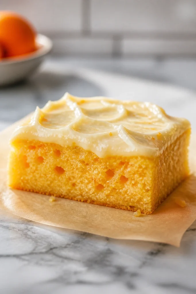 Buttery Orange Candy with Cream Cheese Frosting