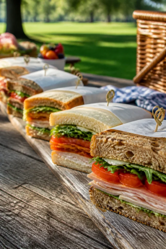 40 Picnic Lunch Sandwich Recipes for a Summer Picnic