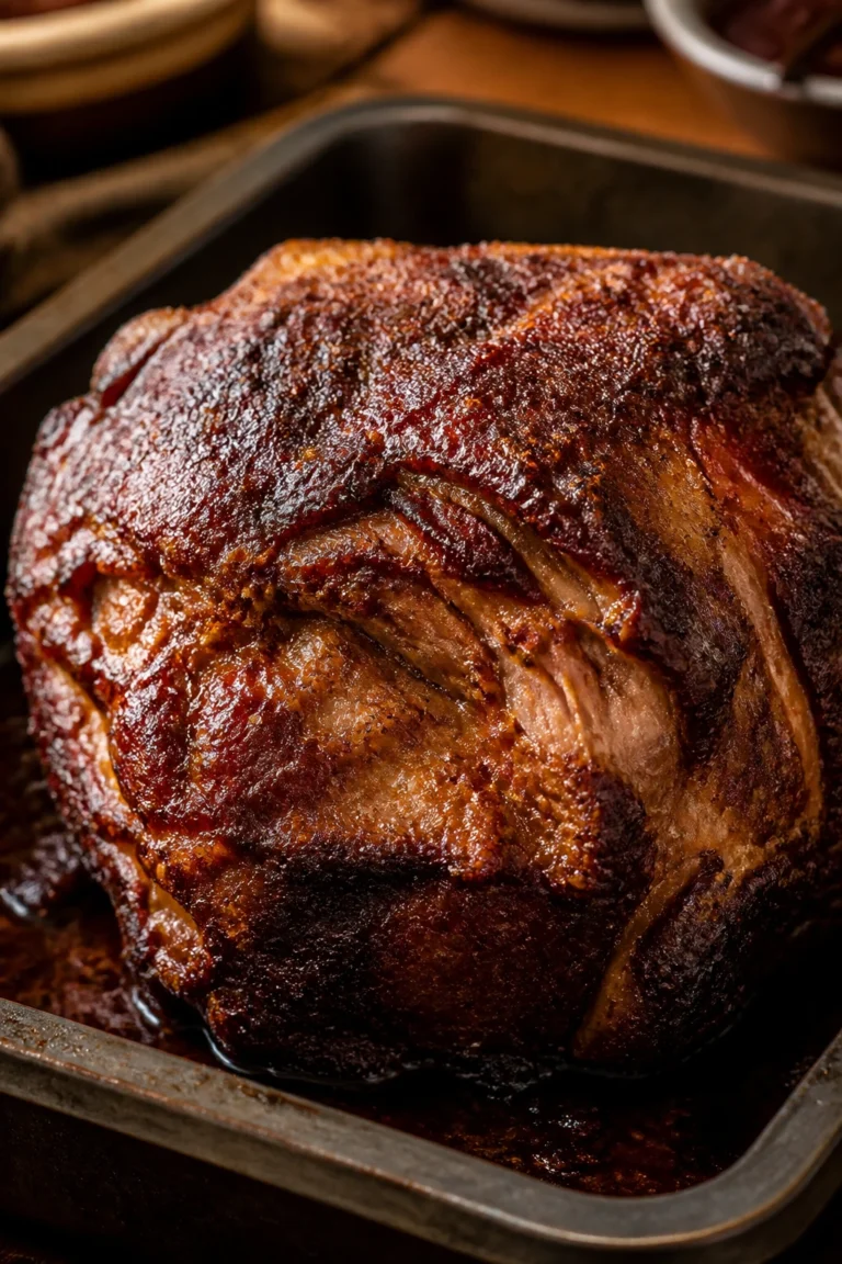 Juicy BBQ Pulled Pork with Brown Sugar Glaze
