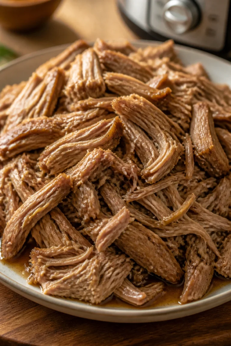 Tender Slow Cooker Pork You Can Set and Forget