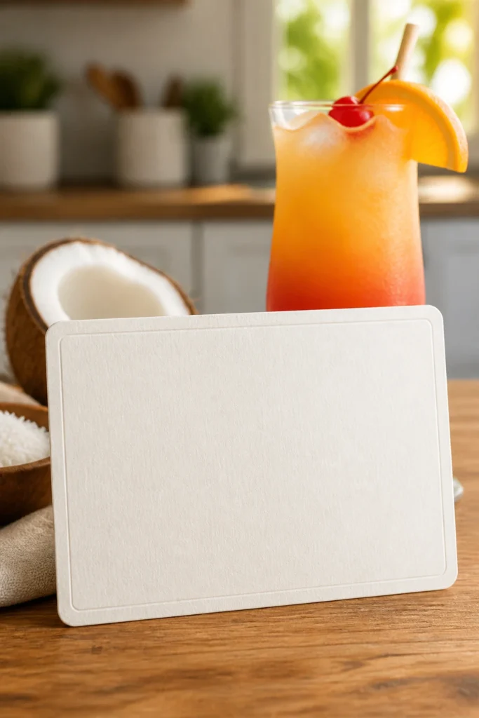 Refreshing Coconut Malibu Sunrise Cocktail Recipe